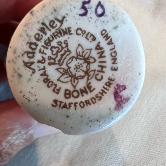 Miniature bone China miniature flower figurines - Picture 11 of 13